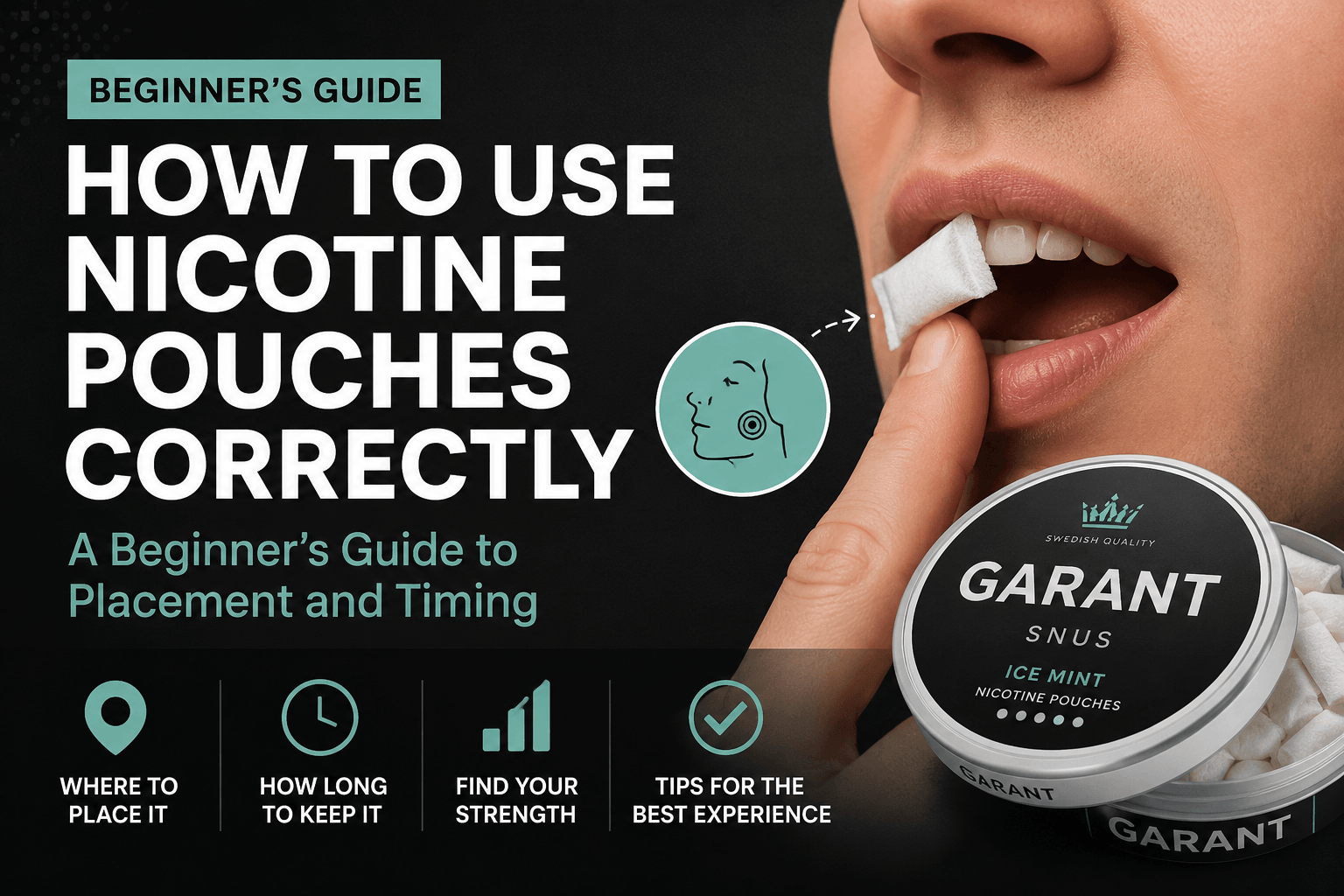 how to use nicotine pouches